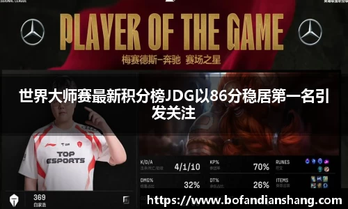 世界大师赛最新积分榜JDG以86分稳居第一名引发关注